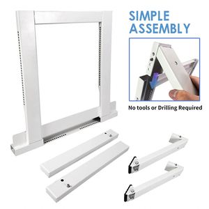 Support de climatiseur Qualward, support de climatiseur pour fenêtre sans perçage, robuste, jusqu'à 200 lb - Product Image 4