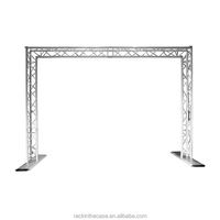 Estructura de armazón de tubo de marco de escenario de aluminio barato para altavoces line array