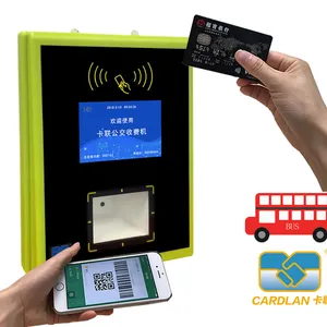 RFIDカードリーダーチケットValidatorチェックインシステムスマートカードリーダーサポート4G WIFI GPSモジュール