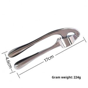 Presse-ail et hachoir manuel de qualité supérieure, outil de cuisine pour écraser l'ail, le gingembre et les noix, construction en alliage de zinc, taille mini - Product Image 2