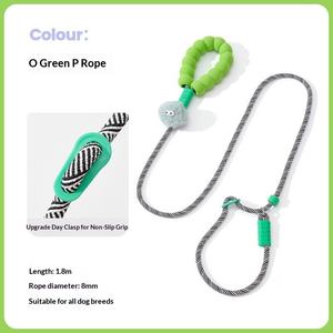 Guinzaglio Antiesplosione Resistente per Cani - Materiale in Pelle, Silicone e Nylon, Senza Perforazioni, Antirottura, Tutte le Taglie - Product Image 5