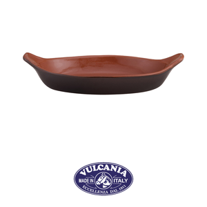 จานเสิร์ฟวัลคาเนีย โอวัล เทอร์ราคอตต้า 35 × 8.6 ซม. สีน้ำตาลทูโทน - Product Image 4
