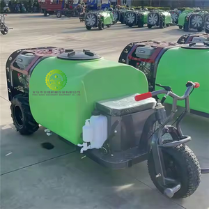 รถพ่นยาเกษตรแบบสามล้อขับเคลื่อนด้วยตัวเอง ความจุสูง 300 ลิตร พร้อมเครื่องยนต์และปั๊ม สำหรับสวนผลไม้ - Product Image 4
