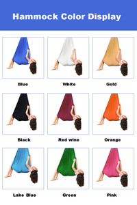 Hai lớp Reversible Hồng grey trị liệu võng cho trẻ em tự kỷ ADHD aspergers Nylon cho Cắm Trại Đi Bộ Đường Dài phần cứng bao gồm - Product Image 6