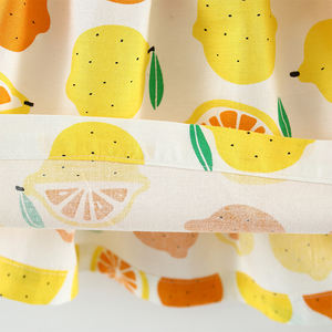 summer 2020 cheap price high quality baby girl boutique Lemon printing design clothing sets children's clothing PP Pants - Product Image 5