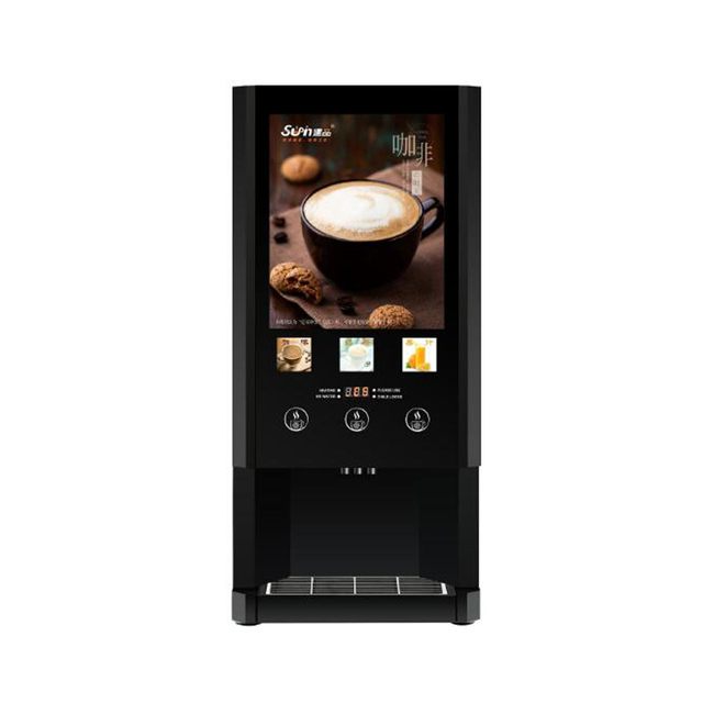 Tea Vending Machine for Business Automatic 3 Hot Flavors Coffee Machine Hot Tea Vending Machine for Business