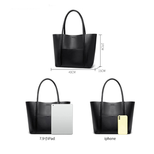 Nuevo Bolso Tote de Cuero Genuino de Lujo para Mujer, Logotipo Impreso Personalizado, Cierre de Cremallera, Colores Personalizados, Cadenas, Todas las Temporadas, Alta Calidad - Product Image 5