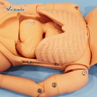Simulador de Cuidado Infantil de PVC Completamente Funcional, Maniquí de RCP para Niños de Tres Años, Maniquí de Entrenamiento de Enfermería, Maniquí Médico