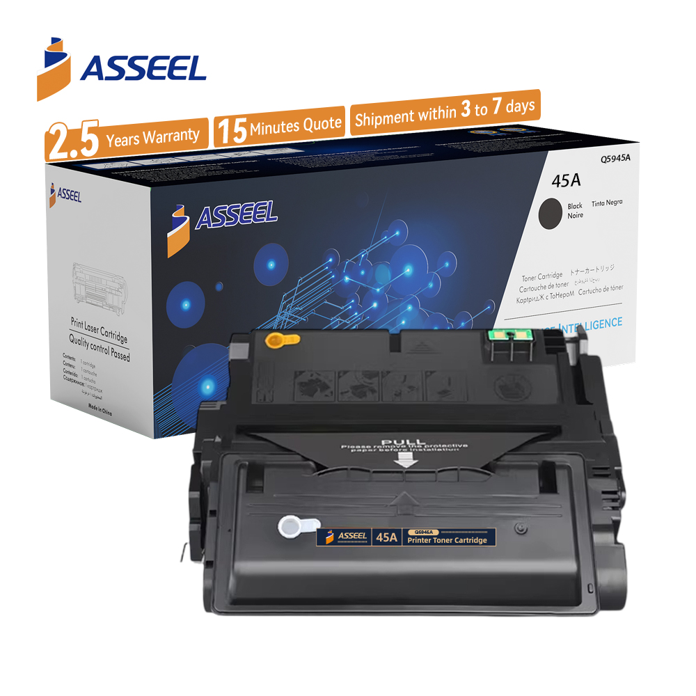 HP LASERJET 4345 Mfp Toner Q5945YC Noir *NEUF