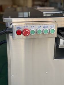 Machine à fileter le poisson Oblique automatique noire commerciale petite trancheuse de poisson frais coupe-poisson <span class=keywords><strong>mariné</strong></span> pour un usage commercial domestique - Product Image 3