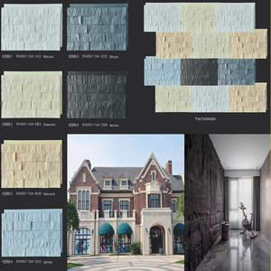 Polyurethane Giả Đá Tường Ốp Bên Ngoài Trang Trí Trang Chủ Xếp Chồng Lên Nhau Đá Panel - Product Image 5