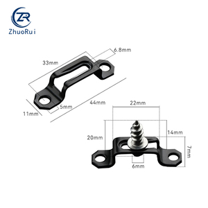 נירוסטה <span class=keywords><strong>2</strong></span> ב-1 מחבר בלתי נראה מחברים בורג מוסתרים הרכבה פשוטה חיבור ארון ריהוט ארון בגדים - Product Image 3