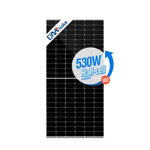 182mm 210mm 태양 전지 패널 셀 모노 하프 컷 soler 530w 패널 solares de 300w dhapaneles solares de 300w