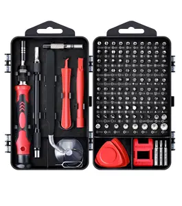 Tốt nhất 122 trong 1 chính xác Screwdriver Set đa Screwdriver Set cho máy tính Tự làm máy tính xách tay công cụ sửa chữa Kit