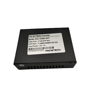 Mini 10G/5g2.5g/1.25G <span class=keywords><strong>SFP</strong></span> + LC/SC phương tiện truyền thông chuyển đổi cho Viễn Thông/trung tâm dữ liệu sử dụng với Jumbo khung 9K Byte/LFP - Product Image 3