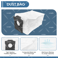 Rouleau brosse latérale filtre Hepa vadrouille sac à poussière adapté pour Dreame X40 Ultra complet S30 Pro Ultra Robot aspirateur pièces accessoire
