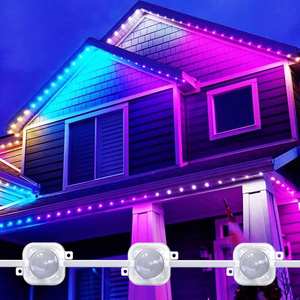 Lámparas de Exterior, Luces <span class=keywords><strong>LED</strong></span> de Pared e Iluminación Inteligente para Jardín y Paisaje Navideño con <span class=keywords><strong>RGBIC</strong></span> - Product Image 2