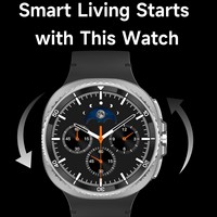 Reloj Inteligente Watch8 Classic de Alta Calidad, Diseño de Bisel Giratorio, Estética Única, FitCloudPro Sport, Reloj Inteligente Resistente 8 Classic