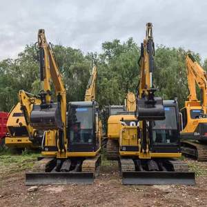 Excavadora de cadenas Caterpillar de 5.5 toneladas en buen estado, excavadora usada CAT 305.5E2, miniexcavadora en stock para la venta, original. - Product Image 6