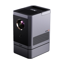Mudix HO12 Smart WiFi Full HD 1080P 4K Vidéo Home Cinéma Projecteur Portable Mini projecteur avec batterie Projecteurs LED Extérieur