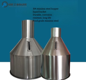 Tolva de cono de acero inoxidable embudo de cono de acero inoxidable tolva máquina de llenado - Product Image 5