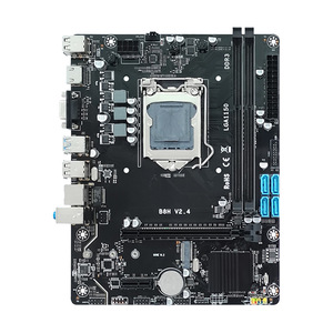 Novo B85 M-ATX Intel B85 Desktop Computer Motherboard LGA-1150 <span class=keywords><strong>Pin</strong></span> <span class=keywords><strong>DDR3</strong></span> Memória Suporte M.2 Solid State I3 4590 CPU - Product Image 1