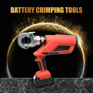 Pince à sertir hydraulique électrique portable HENITUER EZ-300 rouge, outils de sertissage hydraulique de haute qualité avec garantie de 12 mois - Product Image 5