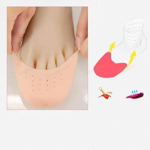 Toe Protection Forefoot <b>Pads</b> <b>Silicone</b> Insoles Non-slip Pain Relief Comfortable Shoe <b>Pads</b> for Women Foot Care - Product Image 4
