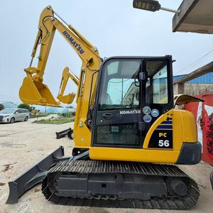 Japan Original Used Komatsu PC56-8 PC55 Hydraulic Excavator 2022 <b>Model</b> Low Hours with <b>Engine</b> Gearbox Gear Pump Factory Price - Product Image 1