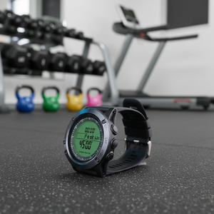 Montre d'arbitre de football professionnelle, chronomètre de tournoi, 100 tours, silencieuse, affichage rétroéclairé 3 lignes, interrupteur, compte à rebours, alarme, calendrier - Product Image 6