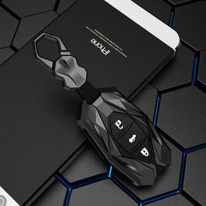 Housse de clé de voiture en cuir en alliage de Zinc pour Hyundai Solaris HB20 Veloster <span class=keywords><strong>SR</strong></span> IX35 <span class=keywords><strong>Accent</strong></span> Elantra i30 porte-clés accessoires Auto - Product Image 2