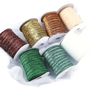 <span class=keywords><strong>Ruban</strong></span> métallique velours noir 1 pouce, très populaire, <span class=keywords><strong>ruban</strong></span> métallique brillant simple face coloré pour emballage cadeau - Product Image 3