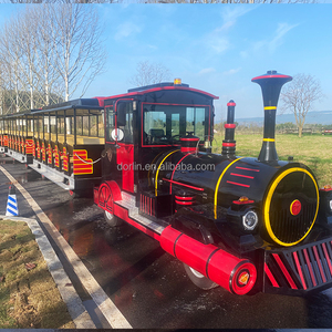 Fabricante de Trenes sin Rieles para Exteriores de 72 Plazas, Tren Turístico Eléctrico para Visitas Turísticas - Product Image 2