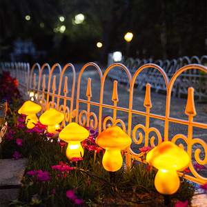 <span class=keywords><strong>Guirnalda</strong></span> de <span class=keywords><strong>Luz</strong></span> <span class=keywords><strong>Solar</strong></span> Led de Hada de Hongos IP65 Impermeable, Lámpara de San Valentín, Parque, Calle, Jardín, Decoración de Césped, Iluminación Nocturna - Product Image 5