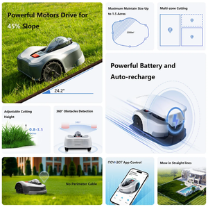 N1000/N2000 không có cáp chu vi/phát hiện thị giác/cắt đa vùng/cắt lên đến 1.5 Mẫu Anh/màn hình an ninh - Product Image 5