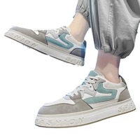 Baskets de sport décontractées 2025 pour femmes, respirantes, en cuir blanc, chaussures d'été à lacets pour hommes et femmes avec empiècements en maille