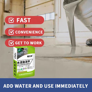 Plâtre à base de chaux gris sans protéines <span class=keywords><strong>chape</strong></span> auto-nivelante revêtement de sol en <span class=keywords><strong>ciment</strong></span> auto-lissant à haute compression - Product Image 4