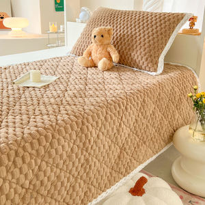 ผ้าปูเตียงนุ่มนุ่มนุ่มสำหรับคลุมป้องกันที่นอนผ้าสักหลาดเนื้อแข็ง - Product Image 3