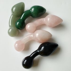 DIY Phallus en cristal de guérison, <span class=keywords><strong>pierre</strong></span> semi-précieuse, quartz rose - Product Image 5