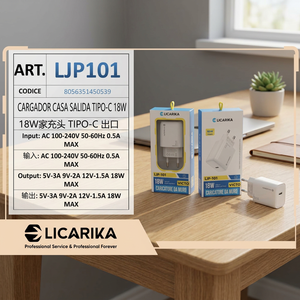 Caricatore Domestico Type-C da 18W con Adattatore ad Alta Efficienza 8056351450539 per Ricarica Domestica Conveniente - Product Image 2