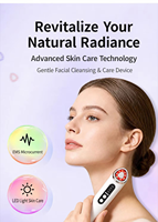Appareil de beauté exclusif pour usage domestique, masseur oculaire, technologie photonique 7 couleurs, portable pour le visage et le cou
