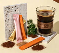 Sachet en aluminium long et étirable thermoscellable pour poudre de café, boisson solide et substitut de repas