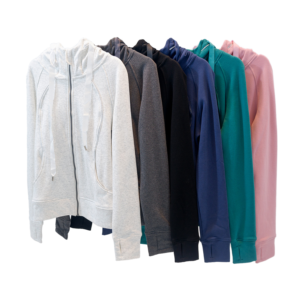 Quick Dry Long Sleeve Lulu Jacket Adults Casual Sports Coat Breathable Lightweight Running Fitness Top Print Yoga Running
