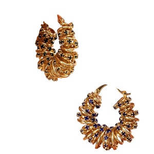 Nuevos Pendientes de Moda Española para Mujer, con Cristales de Colores Mezclados, Diamantes de Imitación y Perlas, Estilo Moderno - Product Image 1