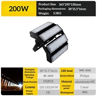 Module de projecteur LED OEM ODM direct usine IP65 10000lm 6000K pour éclairage extérieur de stade en alliage d'aluminium Garantie 1 an 60