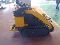 Mini Skid Steer Loader HY280 Ringkas dan Kompak, Kapasitas Angkut 0,20 Ton, Bucket 0,15m³ untuk Pekerjaan Renovasi Dalam Ruangan