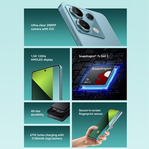 Precio al por mayor <span class=keywords><strong>Xiaomi</strong></span> Redmi Note 13 Pro 5G Global 8GB 256G8 6,67 pulgadas MlUl 14 7s Gen 2 versión Global Redmi Phone - Product Image 3