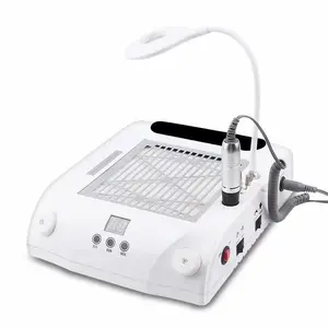 Hot selling dust machine for nail salon Nail Vacuum Cleaner Filter Polishing Nail Duster 35000 rpm 48w 6 in 1