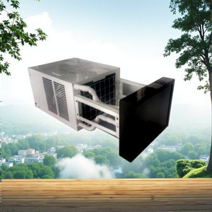 เครื่องปรับอากาศแบบไฮบริดพลังงานแสงอาทิตย์ Olyair สำหรับหน้าต่าง  ระบบทำความเย็น/ทำความร้อน ประหยัดพลังงานระดับ A เหมาะสำหรับใช้ในบ้านและโรงแรม - Product Image 2