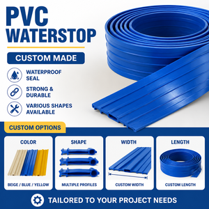 สายรัดป้องกันการรั่วซึม PVC ความแข็งแรงสูง เป็นมิตรกับสิ่งแวดล้อม สำหรับกั้นน้ำในงานก่อสร้าง ถังเก็บน้ำ โซลูชั่นครบวงจร - Product Image 5